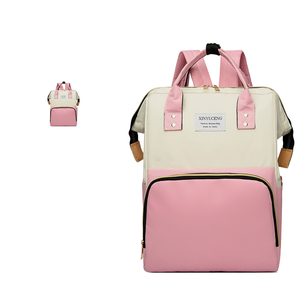 Hombro doble <span class=keywords><strong>de</strong></span> gran capacidad transfronteriza para mamá bolsa nueva mochila portátil para bebés al aire libre bolsas <span class=keywords><strong>de</strong></span> pañales al por mayor - Product Image 6
