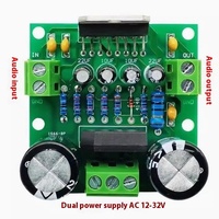 Carte d'amplificateur de puissance TDA7294, module d'amplification audio haute puissance mono 100W de qualité audiophile HiFi