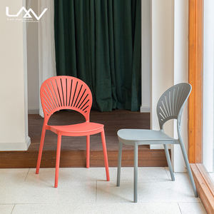 Chaises <span class=keywords><strong>de</strong></span> jardin <span class=keywords><strong>d</strong></span>'extérieur tendance, empilables, colorées, en plastique, pour restaurant, café, PP - Product Image 5