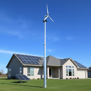 Generador Eólico Sin Cola HLD de 3KW, Bajo Ruido, Paso de Paso Variable, Diámetro de Rotor de 3.2m/3m/4m, Velocidad de Arranque de 2.5-3m/s, 220V, 3kW de Alta Potencia - Product Image 1
