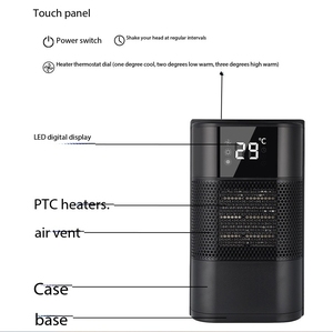 Nuevo Calentador de Alta Gama con Ventilador, Calentador Eléctrico Pequeño para Hogar y Oficina, Mini Calentador para Baño, Ahorro de Energía - Product Image 5