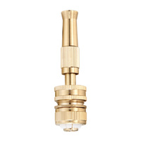 Raccord de tuyau d'eau SNJUE en cuivre pur, pistolet de pulvérisation droit, outils de jardinage, raccord de tuyau de distribution d'eau 4 voies, pour voiture