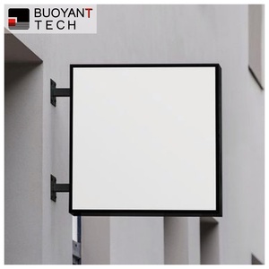 Letrero Publicitario Luminoso Redondo para Exteriores con Material Acrílico y Aluminio, Iluminación con Lámpara para Uso en Oficinas - Product Image 5