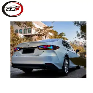 CZJF diskon besar lampu depan berkualitas tinggi lampu untuk Toyota Camry 2018 2023 warna-warni 2024