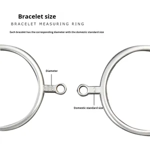 Set di 27 Cerchi in Acciaio Inox per Misurazioni Precise del Polso, Comparazioni da 1 a 27 - Product Image 4