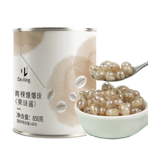 Doking Factory OEM Vente en gros Ingrédients de haute qualité pour thé au lait, Ingrédients spéciaux pour Bubble Tea, Popping Boba saveur <span class=keywords><strong>orge</strong></span> des Highlands - Product Image 1