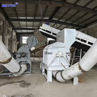 2,5T/H Hamermolen voor houtblokken & takken, industriële crusher voor biomassa brandstof