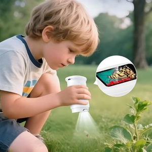 Jouets éducatifs scientifiques pour enfants Inskam, cadeaux de Noël et d'anniversaire, microscope numérique miniature portable, mode vidéo, écran IPS de 2 pouces - Product Image 1