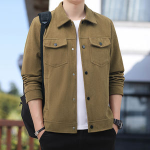 Sudadera con capucha de poliéster cortavientos para hombre, estilo casual y holgado, con cremallera larga, de color liso, de la marca americana ODM. - Product Image 5