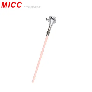 Thermocouple Thermocouple Type MICC High Temperature S Type 95 /99 AL2O3 Ceramic Sheath Thermocouple With Junction Box For Industrial