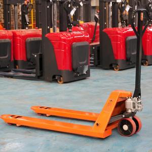 भारी शुल्क 2 टन 2.5 टन 3 टन एसी पंप हाइड्रोलिक मैनुअल हाथ पैलेट ट्रक - Product Image 4