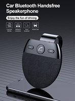 SP11 Driver Audio Gadget Speakerphone Nirkabel Bluetooth Hands-free Car Kit dengan Mikrofon Terintegrasi Loudspeaker