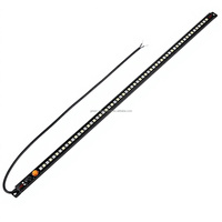 Bande lumineuse LED magnétique 12V en alliage d'aluminium, blanc neutre, CRI80, dimmable, pour camping-car, remorque, aménagement paysager, avec télécommande