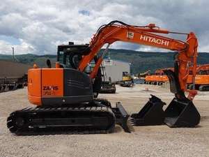 รถขุดฮิตาชิ ZX75-5A มือสอง ขนาด 7 ตัน รถขุดขนาดเล็กแบบตีนตะขาบ - Product Image 6