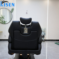 Lit de shampooing de lavage de cheveux de luxe avec bol de shampooing de pose électrique Japon tête Spa Table de massage chaise de coiffure avec vapeur