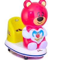 Parc d'attractions Machines d'arcade commerciales à pièces Kiddie cat Swing Rides Park Machine de jeu pour enfants Équipement à vendre