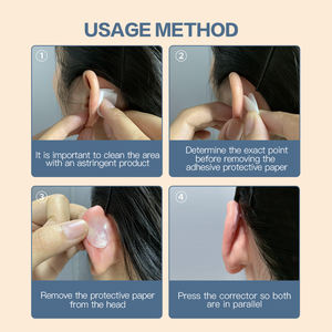 YuMeBeauty <span class=keywords><strong>Correcteur</strong></span> d'oreille non irritant pour protéger la santé de l'oreille du bébé Autocollants de correction de soin d'oreille spéciaux pour les enfants - Product Image 5