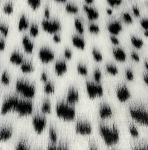 <span class=keywords><strong>Tissu</strong></span> en fausse fourrure à poils longs 100% polyester pour vêtements, jouets et textiles de maison, jacquard léopard et <span class=keywords><strong>dalmatien</strong></span>, style Shanghai - Product Image 5