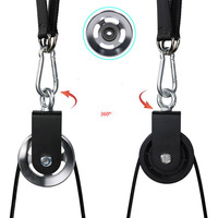 Système de poulie de Fitness et de levage, Machine de câble de poulie avec goupille de chargement pour Triceps, équipement de gymnastique à domicile