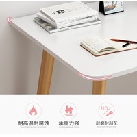 Escritorio Rectangular Simple para Computadora, para Dormitorio, Uso Doméstico, Escritorio de Estudio para Niñas, Hecho en China