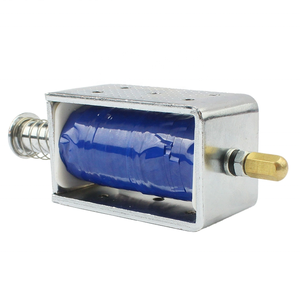 1264 DC 24V 2A 30Mm Đột Quỵ Dài Điện Từ Điện Từ Thiết Bị Truyền Động Mạnh Mẽ Kéo Đẩy Kéo Điều Khiển Sản Phẩm Điện Tử - Product Image 1