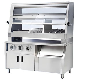 Commercial Kitchen Equipment Factory Price Large Capacity Display Storage Cabinet Glass Food Display Warmer Showcases for - Product Image 4