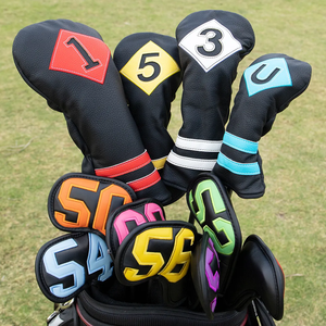 High Quality <b>Golf</b> Wood <b>Covers</b> Custom Design Embroidered Printing Logo <b>Golf</b> <b>Head</b> <b>Covers</b> Patch Letter <b>Golf</b> <b>Club</b> Headcovers - Product Image 4