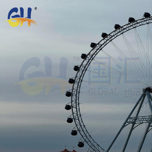 Manèges de <span class=keywords><strong>Parc</strong></span> d'Attractions, Équipement Touristique Extérieur, Grande Roue Géante de 88m à Vendre - Product Image 6