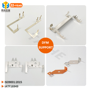 Tùy biến stamping phẳng thanh cái clip nối đồng alumuninum nhôm linh hoạt điện thanh cái cho pin - Product Image 1