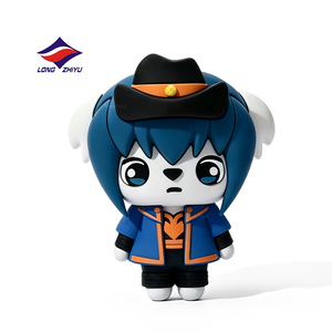 Longzhiyu, fabricant de PVC depuis 20 ans, poupée personnalisée en plastique, jouet, mascotte de dessin animé 3D personnalisée, figurine d'action en PVC OEM, figurine en PVC en boîte mystère - Product Image 3