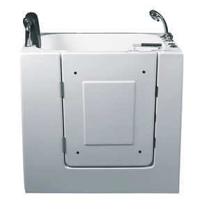Baignoire assise domestique accessible aux personnes âgées <span class=keywords><strong>avec</strong></span> ouverture de <span class=keywords><strong>porte</strong></span> et de plain-pied, petite unité, baignoire de massage antidérapante <span class=keywords><strong>pour</strong></span> personnes handicapées - Product Image 1