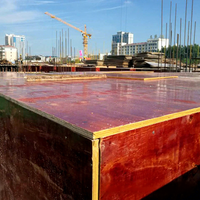 Contrachapado para Encofrados de Construcción, Resina Fenólica de Eucalipto para Proyectos de Construcción Residencial; Gran Cantidad en Stock