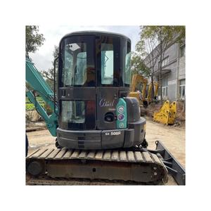 Segunda mano Kobelco Sk50sr sk75 SK60 Sk35sr 6 Ton 5 Ton 3 Ton Mini Excavadora sobre orugas - Product Image 1