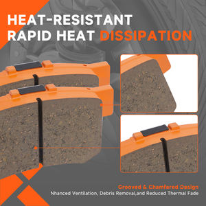 Kaluj Auto Parts Système de freinage de voiture Jeu de plaquettes de frein arrière D537 43022-S5A-J01 43022-SED-000 pour <span class=keywords><strong>Honda</strong></span> Civic Accord <span class=keywords><strong>Acura</strong></span> - Product Image 2