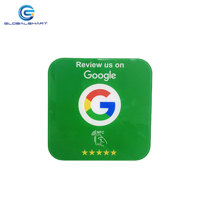 13.56Mhz Google NFC QR Code Logo Avis Carte Plaque Avis Google Review NFC Carte