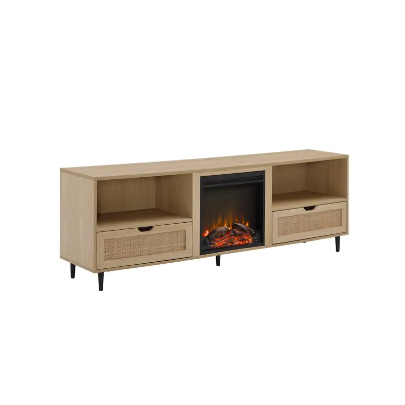 Meubles de salon en bois multifonctionnels simples et bon marché de haute qualité avec rangement attire cheminée meuble TV pour salon