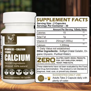 แคปซูล<span class=keywords><strong>แคลเซียม</strong></span>แบบเคี้ยวปราศจากน้ำตาลบำ<span class=keywords><strong>รุ</strong></span><span class=keywords><strong>ง</strong></span>รักษาความหนาแน่นขอ<span class=keywords><strong>ง</strong></span><span class=keywords><strong>กระดูก</strong></span>เครื่อ<span class=keywords><strong>ง</strong></span>ช่วยโภชนาการสำหรับคนวัยกลา<span class=keywords><strong>ง</strong></span>คนและผู้สู<span class=keywords><strong>ง</strong></span>อายุ - Product Image 6