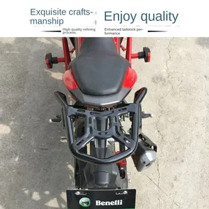 Étagère arrière universelle en acier inoxydable et plastique pour Xunlong 150S et Benelli BJ150-31, petit porte-bagages arrière, boîte à bagages - Product Image 2