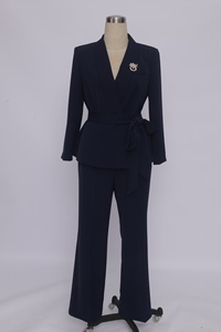 Trajes de Pantalón de Diseño Nuevo y de Alta Calidad para Mujeres de Negocios, Tallas Grandes - Product Image 3