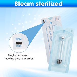 Flacons en verre stériles jetables de 3 ml avec emballage individuel et injecteurs à stylo, consommables vétérinaires - Product Image 4