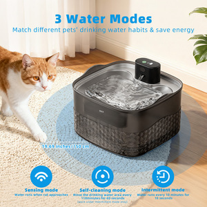 Fontaine à eau automatique pour animaux de compagnie, distributeur d'eau circulante de 9L pour chats et chiens - Product Image 3