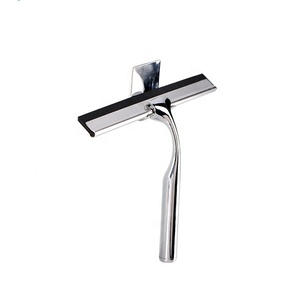 Luxe Ruitenwisser Met Beugel Rvs Bad Rakel Voor Badkamer Keuken Spiegel Tegel Raam Auto Glas Schoonmaken - Product Image 3