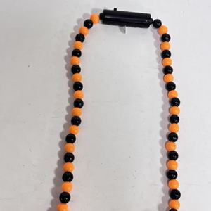 Collier lumineux à LED pour Halloween Perles en plastique clignotantes Chauve-souris <span class=keywords><strong>citrouille</strong></span> pour <span class=keywords><strong>d</strong></span>écorations de fête Perles lumineuses à LED Fournitures de fête - Product Image 5
