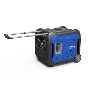 Générateur portable à essence silencieux monophasé 5,5 kW à 4 temps avec fonction de télécommande et alternateur 100 % cuivre - Product Image 1