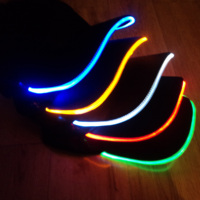 Chapeau de fibre optique d'éclairage led personnalisé fabriqué à partir du fabricant