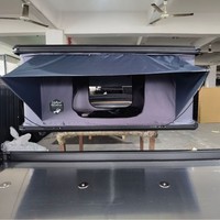 Tente de toit pour SUV en alliage d'aluminium, tissu Oxford quatre saisons, ouverture rapide automatique, pliable, coupe-vent, imperméable