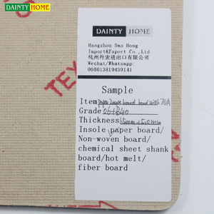 Good Quality Hard Paper Insole <strong>Board</strong> With White EVA 5.0mm Chinese Factory Price Paper <strong>Board</strong> - Product Image 4