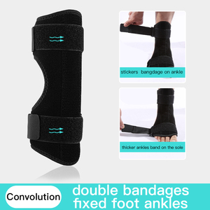 Ayarlanabilir toptan ayak bakımı ortez Brace elastik Dorsal atel ayak bileği desteği sıkıştırma bağ kemer ayak atel aracı - Product Image 5