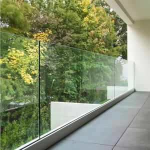 แก้วกระจกนิรภัยลาย316 304สำหรับว่ายน้ำทำจากสเตนเลสรั้วกั้นสระว่ายน้ำปรับแต่งได้ - Product Image 2