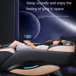 Silla de masaje eléctrica con control manual de pantalla grande C17, cuerpo completo envuelto con inteligencia artificial, Airbag portátil, Masajeador - Product Image 4